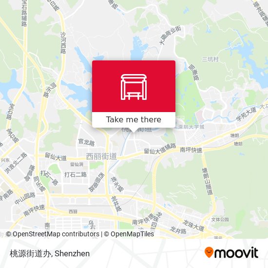 桃源街道办 map