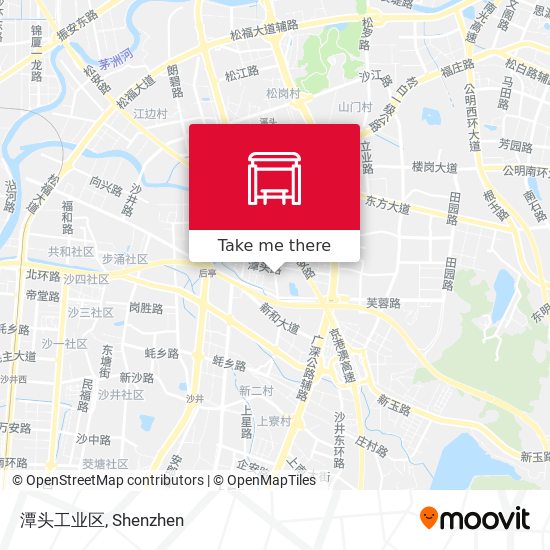 潭头工业区 map