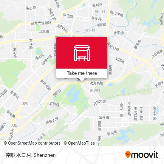南联水口村 map