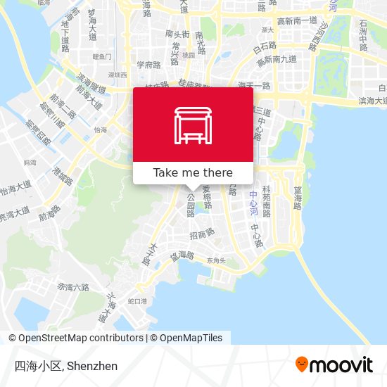 四海小区 map