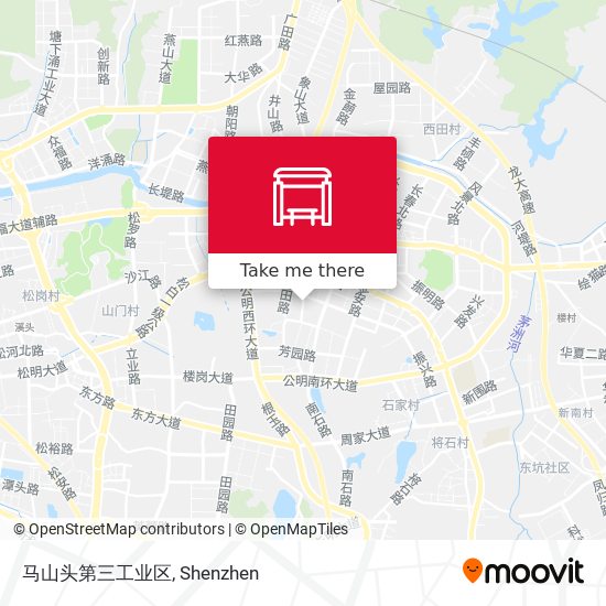 马山头第三工业区 map