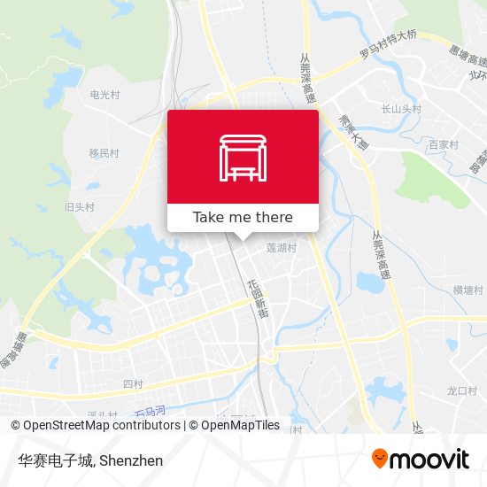 华赛电子城 map