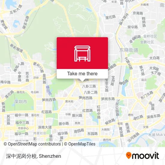 深中泥岗分校 map