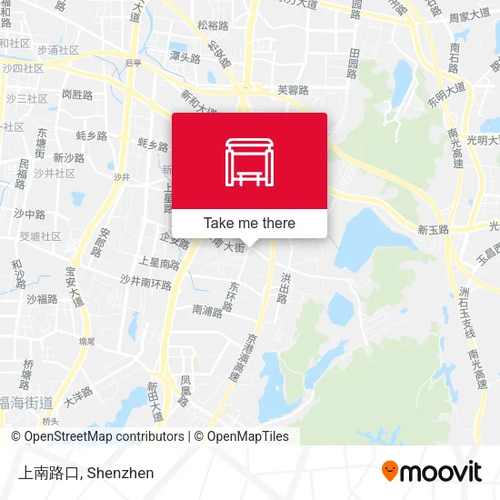 上南路口 map