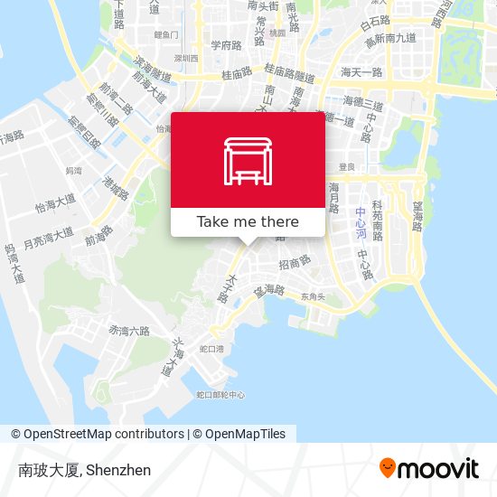 南玻大厦 map