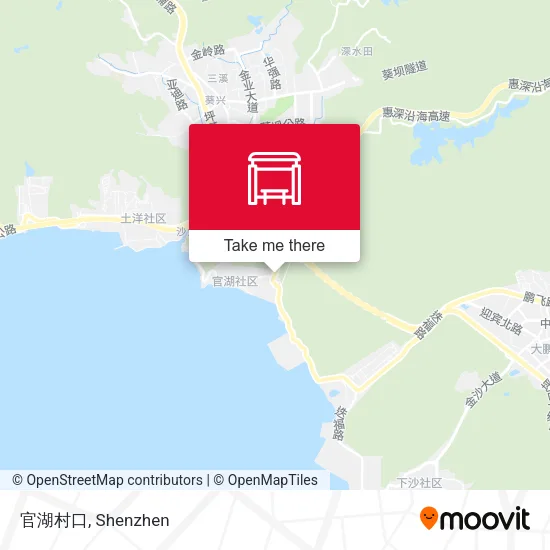 官湖村口 map