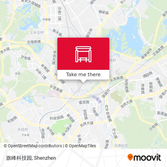 旗峰科技园 map