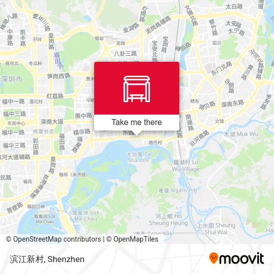 滨江新村 map