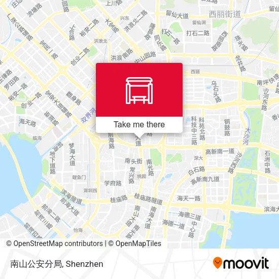 南山公安分局 map