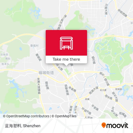 蓝海塑料 map