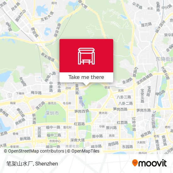 笔架山水厂 map