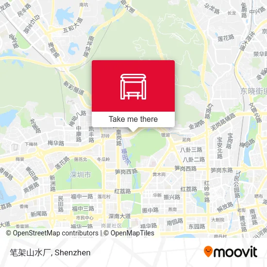 笔架山水厂 map