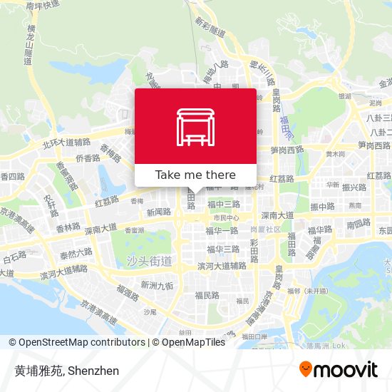 黄埔雅苑 map