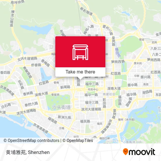 黄埔雅苑 map
