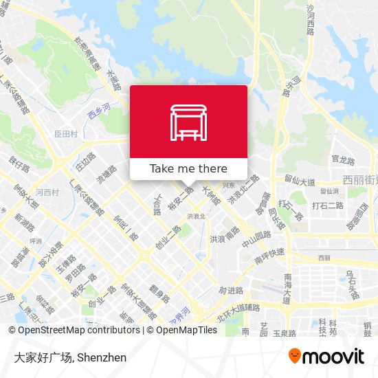 大家好广场 map