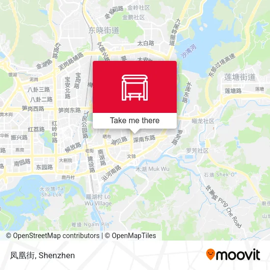 凤凰街 map