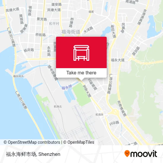 福永海鲜市场 map
