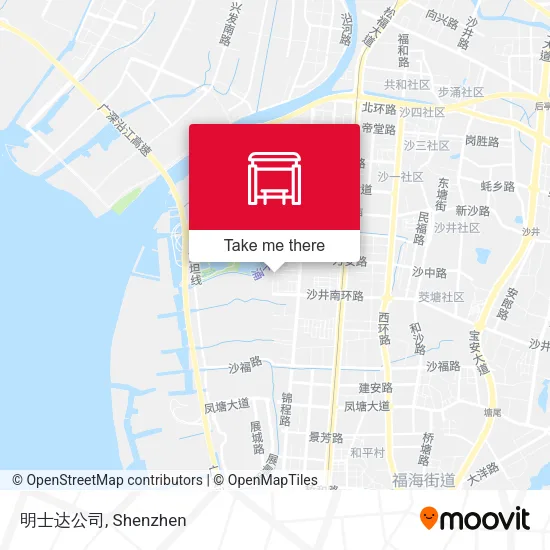 明士达公司 map