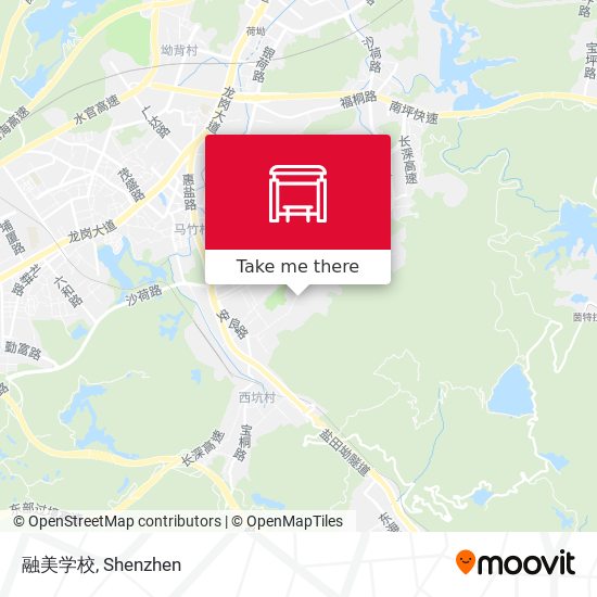 融美学校 map
