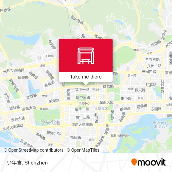少年宫 map