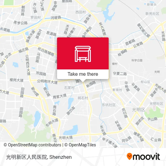 光明新区人民医院 map