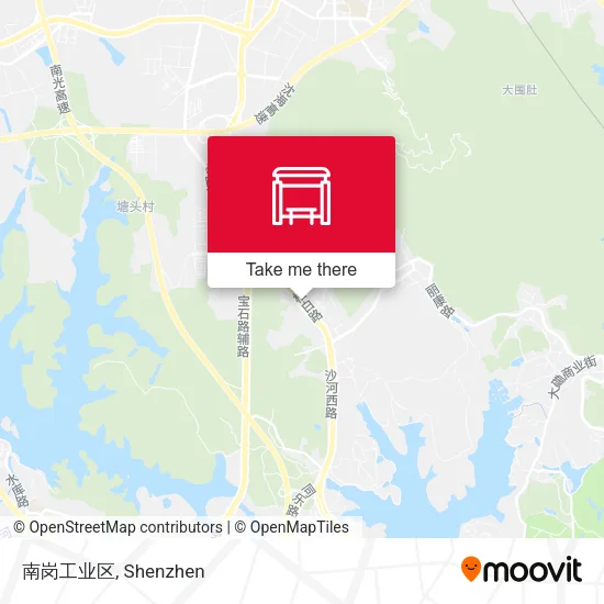 南岗工业区 map