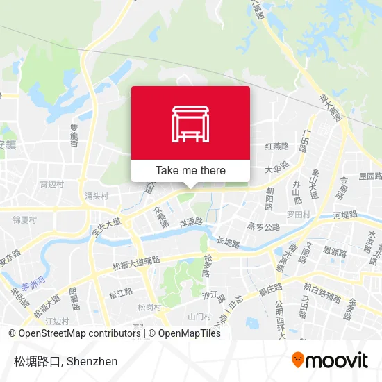 松塘路口 map