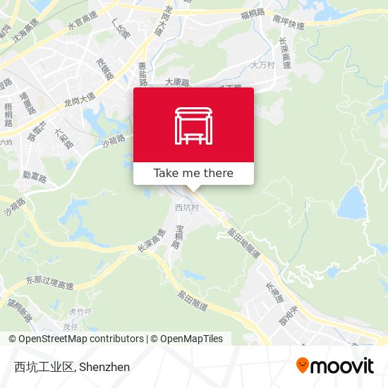 西坑工业区 map