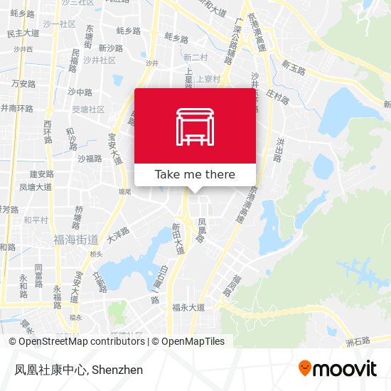 凤凰社康中心 map