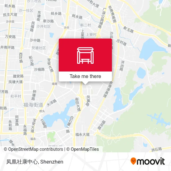 凤凰社康中心 map