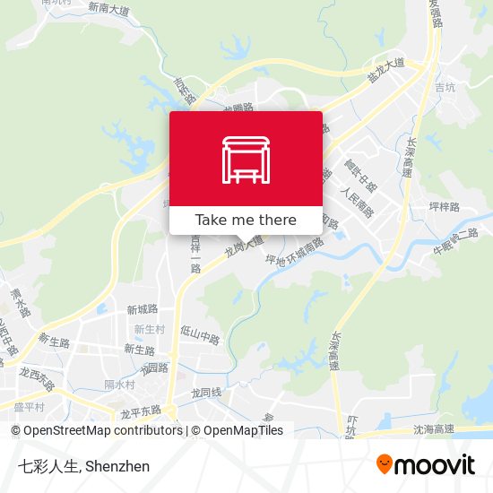 七彩人生 map
