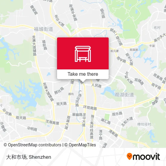 大和市场 map