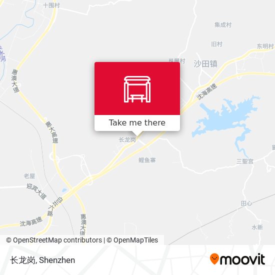 长龙岗 map