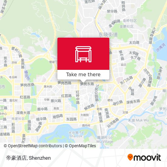 帝豪酒店 map