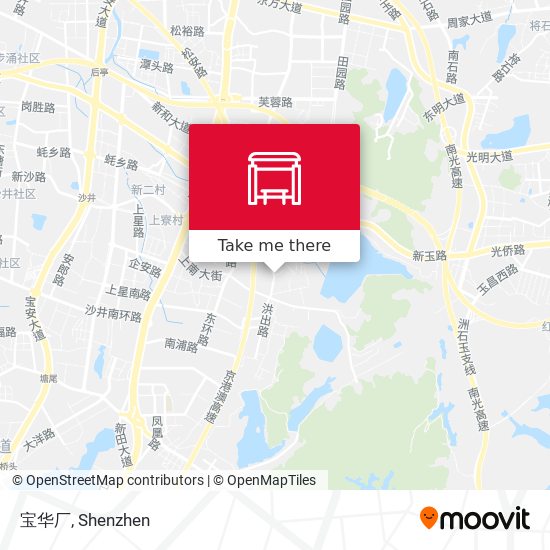 宝华厂 map