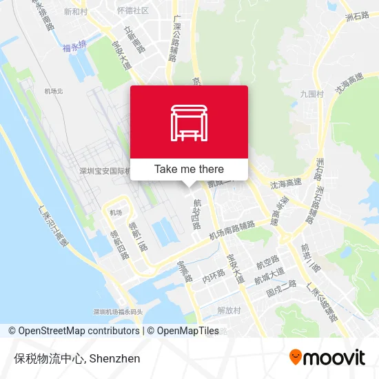 保税物流中心 map