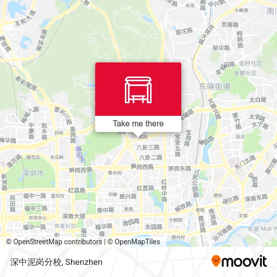 深中泥岗分校 map