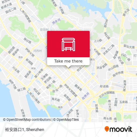 裕安路口1 map