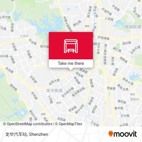 龙华汽车站 map