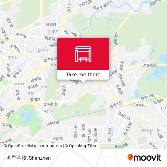 名星学校 map