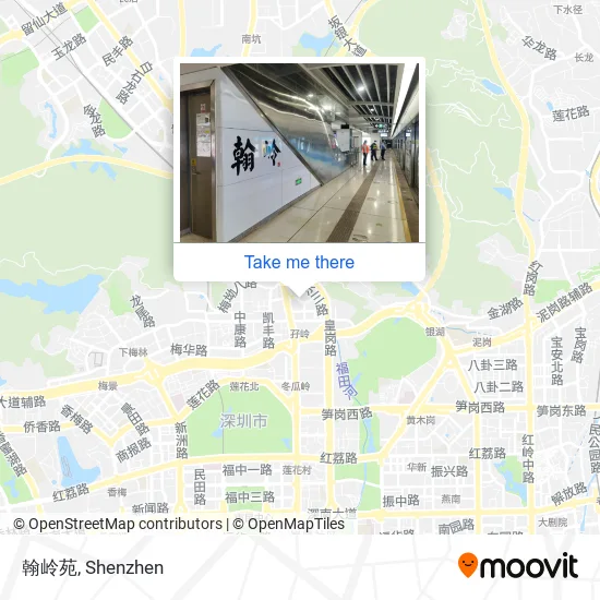 翰岭苑 map