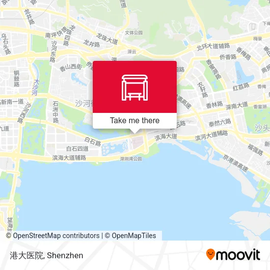 港大医院 map