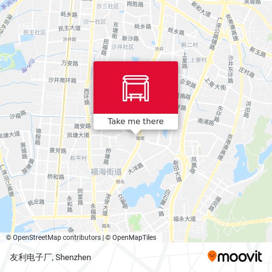 友利电子厂 map