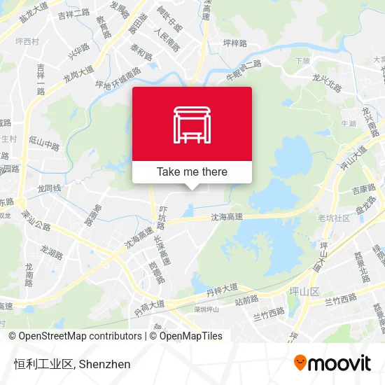 恒利工业区 map