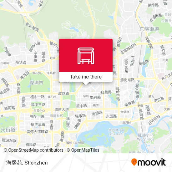 海馨苑 map
