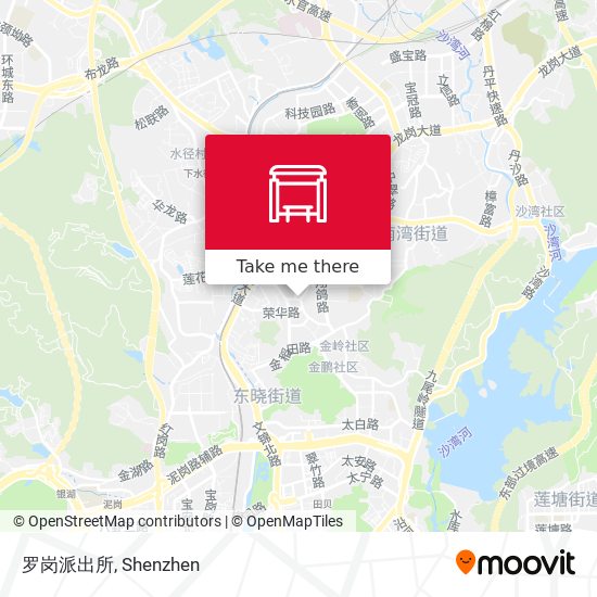 罗岗派出所 map