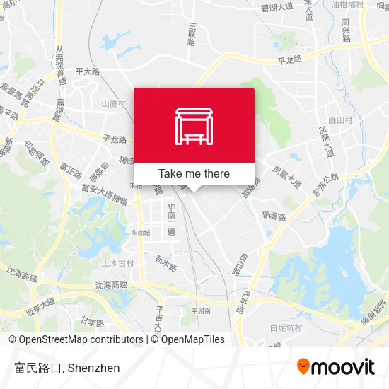 富民路口 map