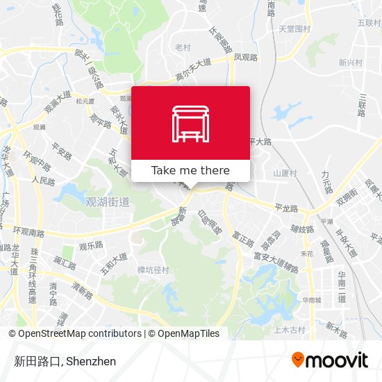 新田路口 map