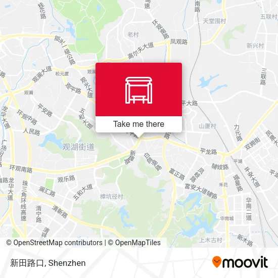 新田路口 map