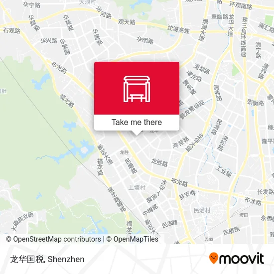 龙华国税 map